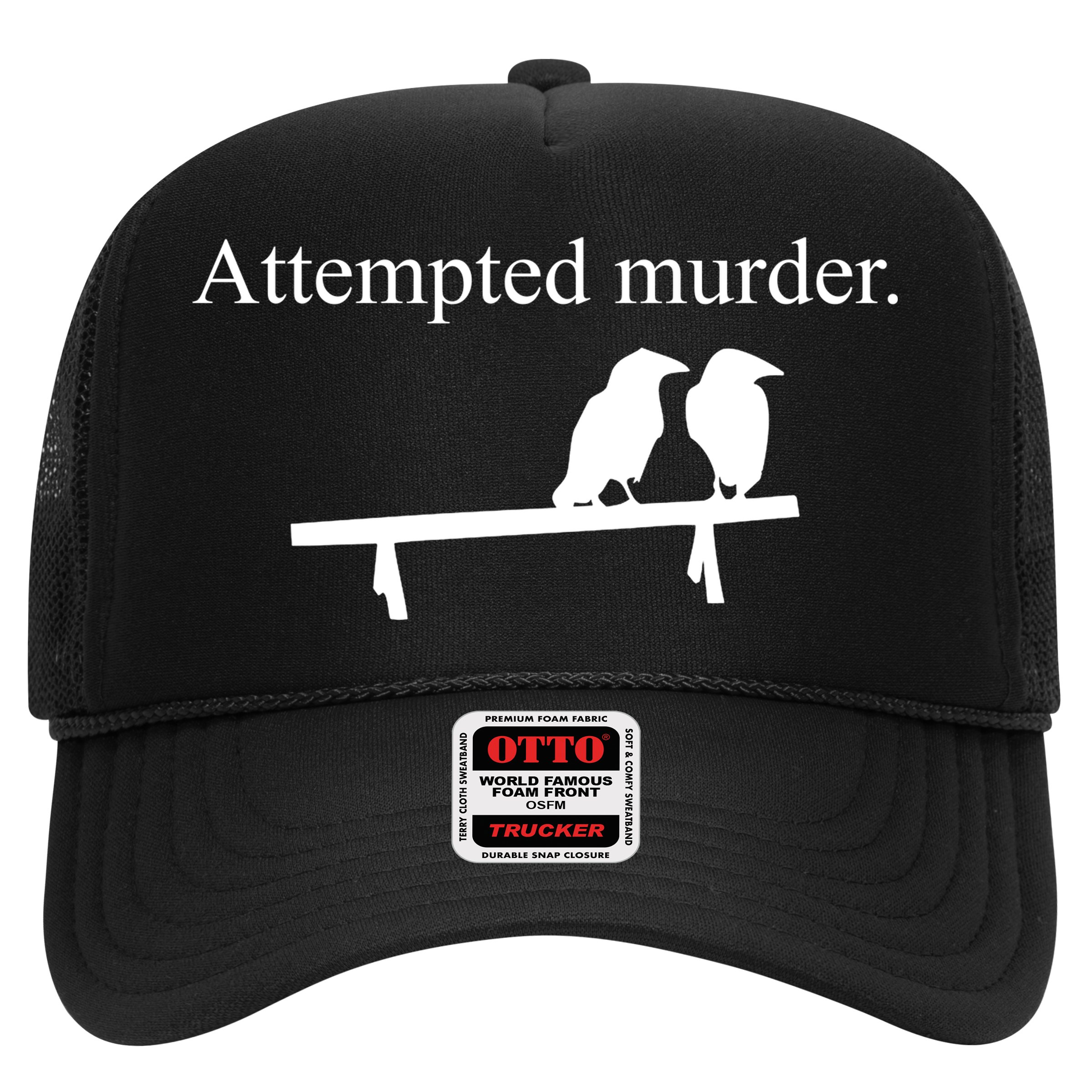 Attempted Murder Of Crows Funny Hat