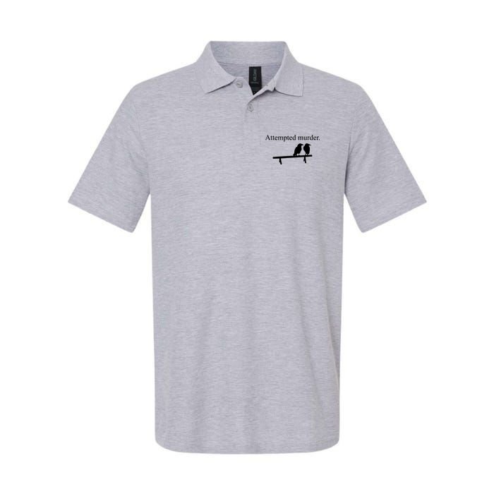Attempted Murder Of Crows Funny Polo