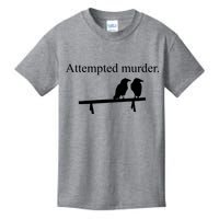 Attempted Murder Of Crows Funny Kids T-Shirt