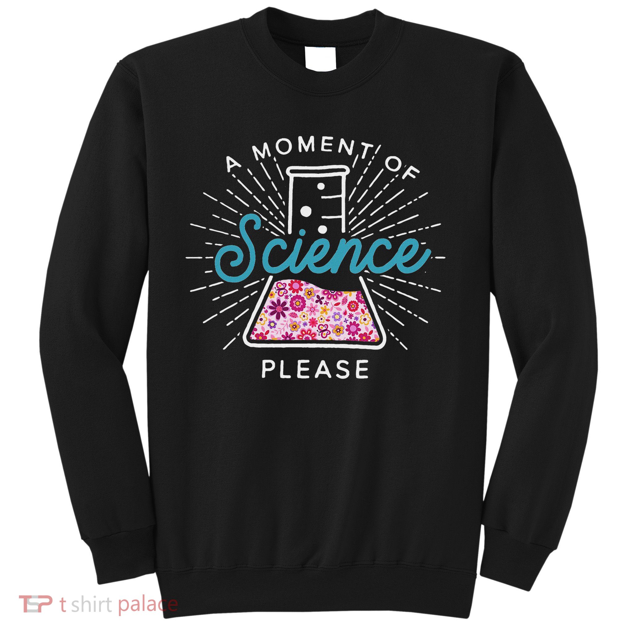 A Moment Of Science Please Scientist Science Teacher Gift Sweatshirt