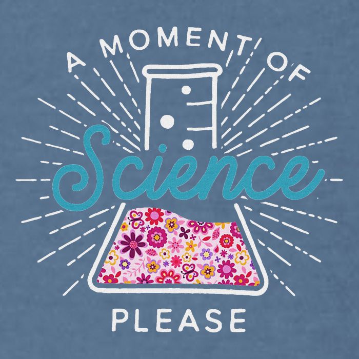 A Moment Of Science Please Scientist Science Teacher Gift Garment-Dyed Sweatshirt