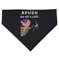 Apush Me Off A Cliff 2024 Ap Exam For Students Funny Trendy USA-Made Doggie Bandana