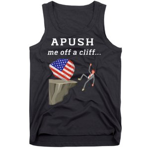 Apush Me Off A Cliff 2024 Ap Exam For Students Funny Trendy Tank Top