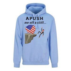 Apush Me Off A Cliff 2024 Ap Exam For Students Funny Trendy Unisex Surf Hoodie