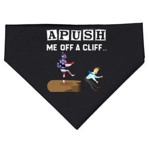 Apush Me Off A Cliff 2024 For Students USA-Made Doggie Bandana