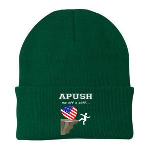 Apush Me Off A Cliff 2024 Ap Exam For Students Knit Cap Winter Beanie