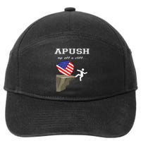 Apush Me Off A Cliff 2024 Ap Exam For Students 7-Panel Snapback Hat