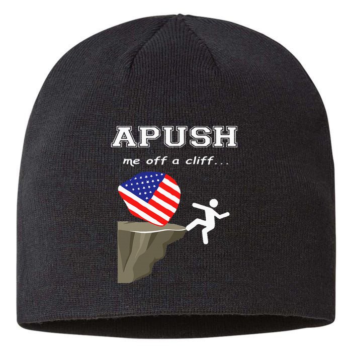 Apush Me Off A Cliff 2024 Ap Exam For Students Sustainable Beanie