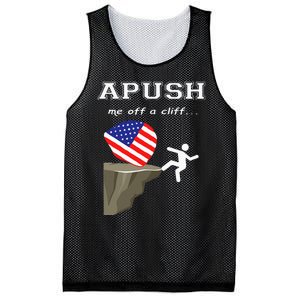 Apush Me Off A Cliff 2024 Ap Exam For Students Mesh Reversible Basketball Jersey Tank