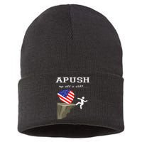 Apush Me Off A Cliff 2024 Ap Exam For Students Sustainable Knit Beanie