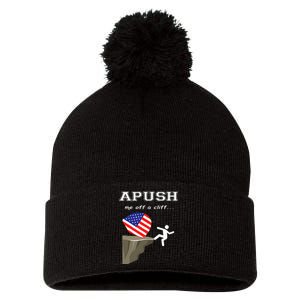 Apush Me Off A Cliff 2024 Ap Exam For Students Pom Pom 12in Knit Beanie