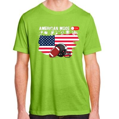 American Mode ON, American Football Adult ChromaSoft Performance T-Shirt