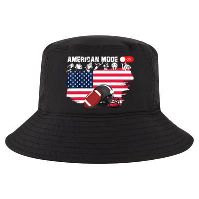 American Mode ON, American Football Cool Comfort Performance Bucket Hat