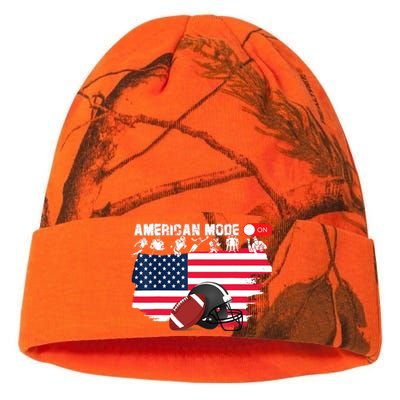 American Mode ON, American Football Kati Licensed 12" Camo Beanie