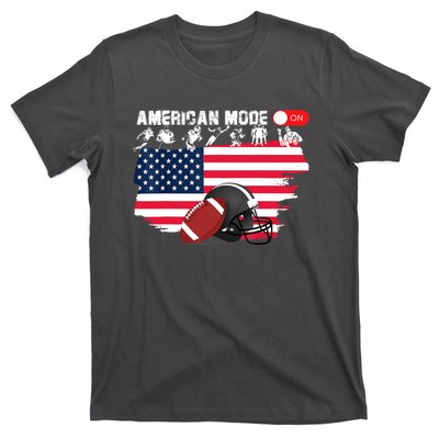 American Mode ON, American Football T-Shirt