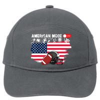 American Mode ON, American Football 7-Panel Snapback Hat