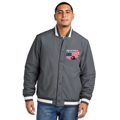 American Mode ON, American Football Insulated Varsity Jacket