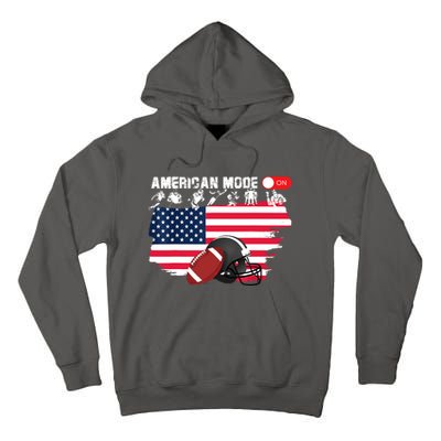 American Mode ON, American Football Tall Hoodie