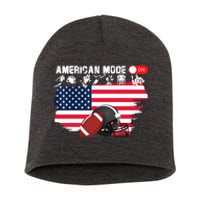 American Mode ON, American Football Short Acrylic Beanie