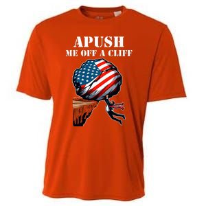 Apush Me Off A Cliff 2024 Ap Us History Cooling Performance Crew T-Shirt