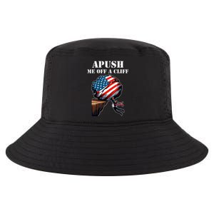 Apush Me Off A Cliff 2024 Ap Us History Cool Comfort Performance Bucket Hat