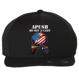 Apush Me Off A Cliff 2024 Ap Us History Wool Snapback Cap