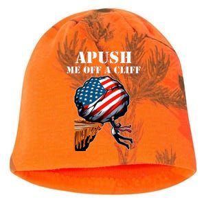 Apush Me Off A Cliff 2024 Ap Us History Kati - Camo Knit Beanie