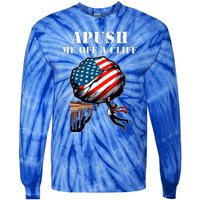 Apush Me Off A Cliff 2024 Ap Us History Tie-Dye Long Sleeve Shirt