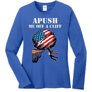 Apush Me Off A Cliff 2024 Ap Us History Ladies Long Sleeve Shirt