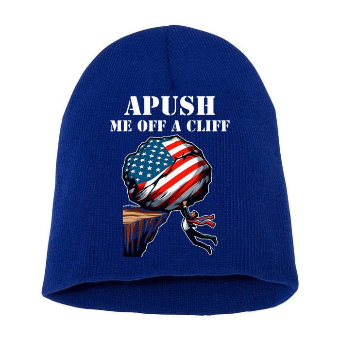 Apush Me Off A Cliff 2024 Ap Us History Short Acrylic Beanie