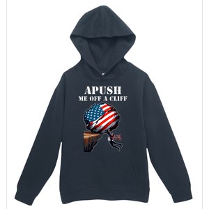 Apush Me Off A Cliff 2024 Ap Us History Urban Pullover Hoodie