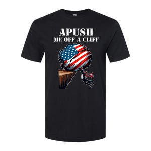 Apush Me Off A Cliff 2024 Ap Us History Softstyle CVC T-Shirt