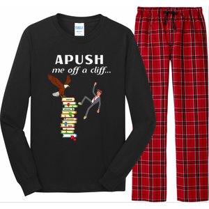 Apush Me Off A Cliff 2024 Long Sleeve Pajama Set