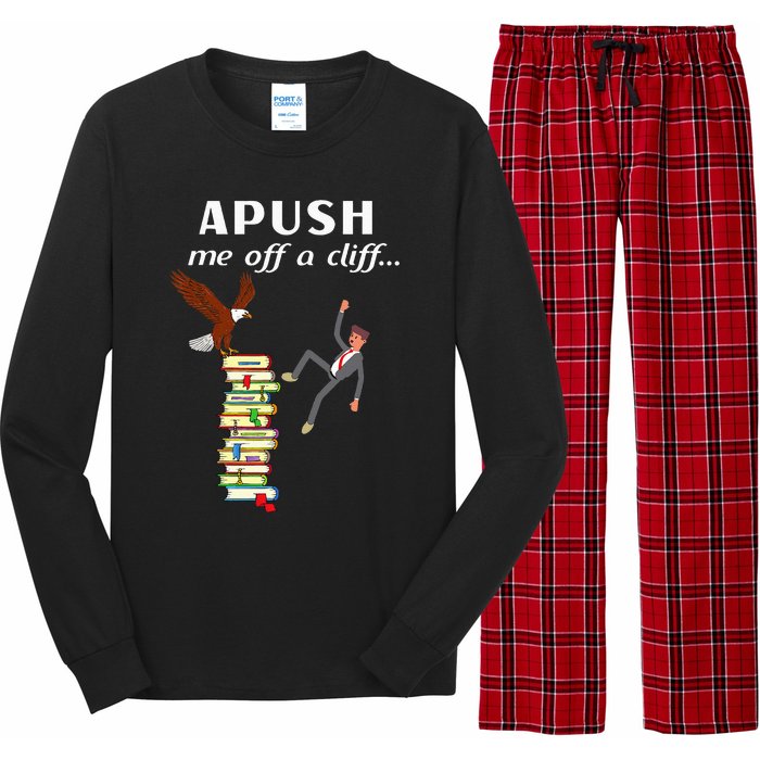 Apush Me Off A Cliff 2024 Long Sleeve Pajama Set