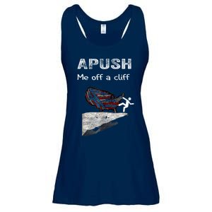 APUSH Me Off A Cliff Funny AP US History Ladies Essential Flowy Tank