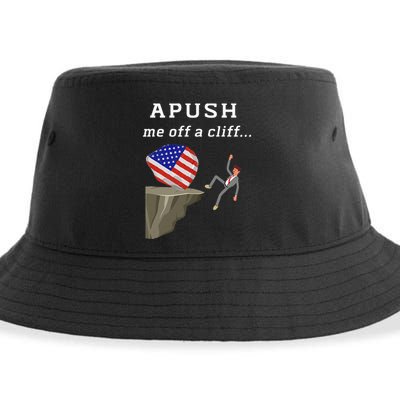 Apush Me Off A Cliff 2024 Ap Exam For Students Sustainable Bucket Hat
