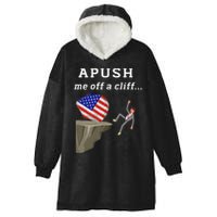 Apush Me Off A Cliff 2024 Ap Exam For Students Hooded Wearable Blanket