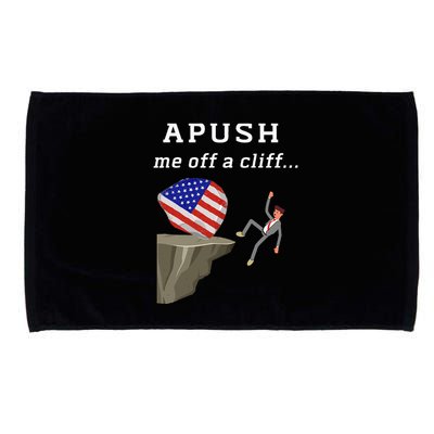 Apush Me Off A Cliff 2024 Ap Exam For Students Microfiber Hand Towel