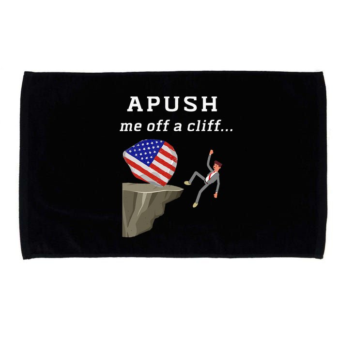 Apush Me Off A Cliff 2024 Ap Exam For Students Microfiber Hand Towel