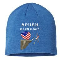 Apush Me Off A Cliff 2024 Ap Exam For Students Sustainable Beanie