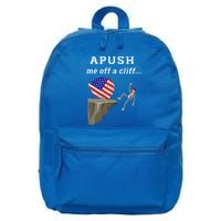 Apush Me Off A Cliff 2024 Ap Exam For Students 16 in Basic Backpack