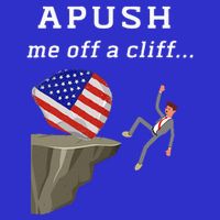 Apush Me Off A Cliff 2024 Ap Exam For Students 16 in Basic Backpack