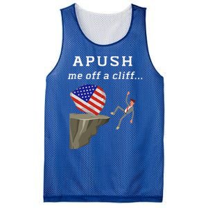 Apush Me Off A Cliff 2024 Ap Exam For Students Mesh Reversible Basketball Jersey Tank