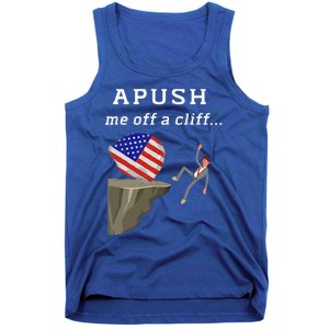 Apush Me Off A Cliff 2024 Ap Exam For Students Tank Top