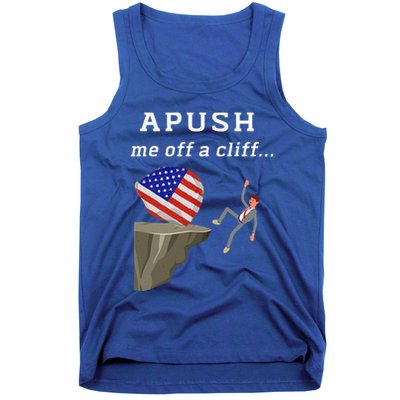 Apush Me Off A Cliff 2024 Ap Exam For Students Tank Top