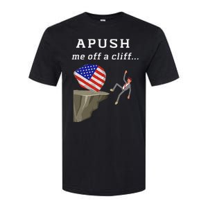 Apush Me Off A Cliff 2024 Ap Exam For Students Softstyle CVC T-Shirt