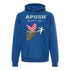 Apush Me Off A Cliff 2024 Ap Exam For Students Premium Hoodie