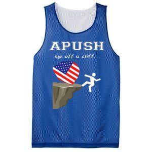 Apush Me Off A Cliff 2024 Ap Exam For Students Mesh Reversible Basketball Jersey Tank