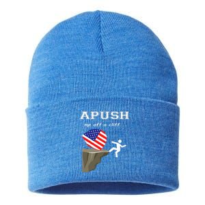 Apush Me Off A Cliff 2024 Ap Exam For Students Sustainable Knit Beanie