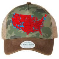 Accurate Map Of 2024 Election Results Legacy Tie Dye Trucker Hat